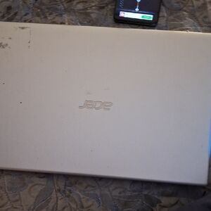 Acer White Laptop